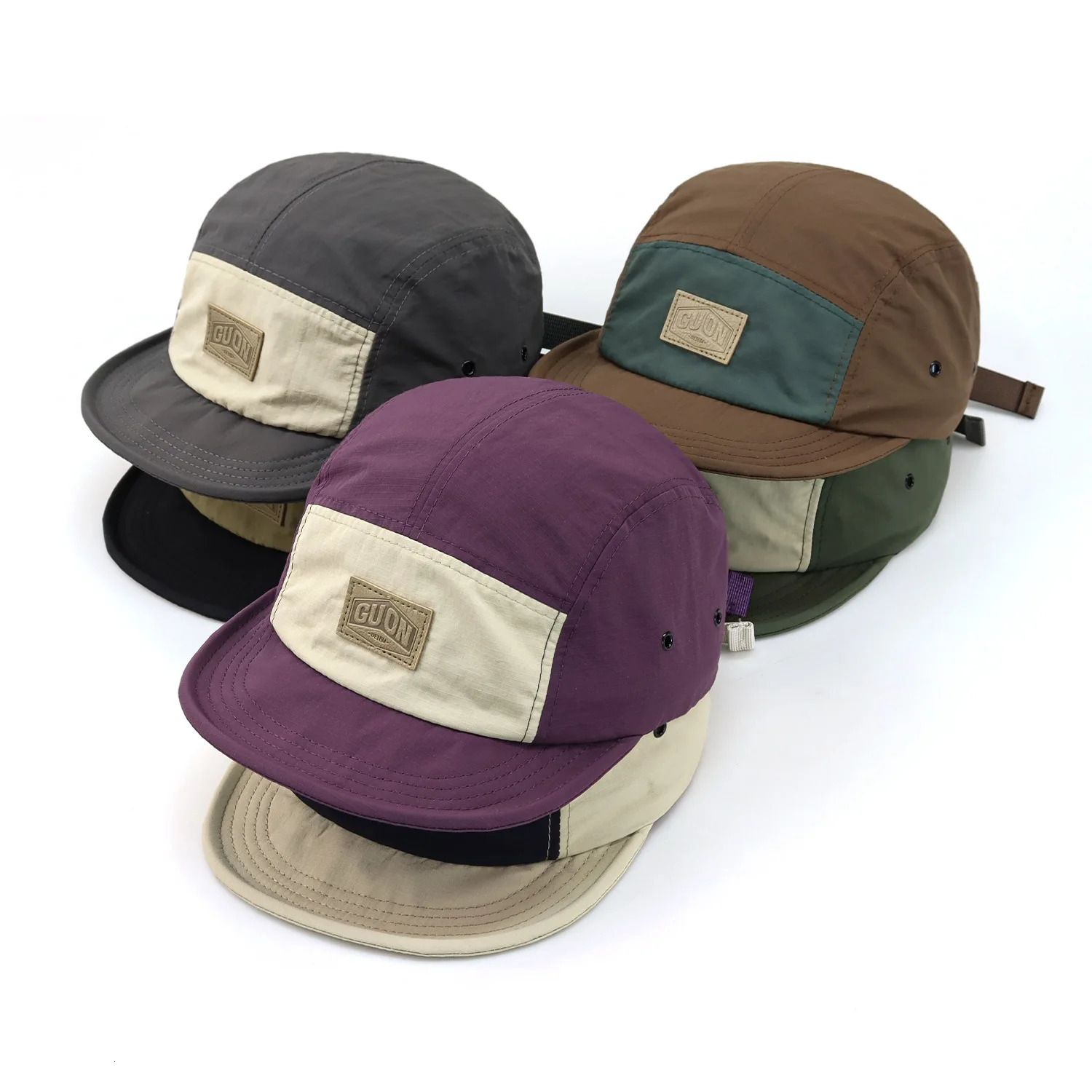 Japanese Five Panel Short Soft Brim Hip-hop Cap for Men Women Summer 5 Panel Hat Light Breathable Daily Baseball Cap Male 240528