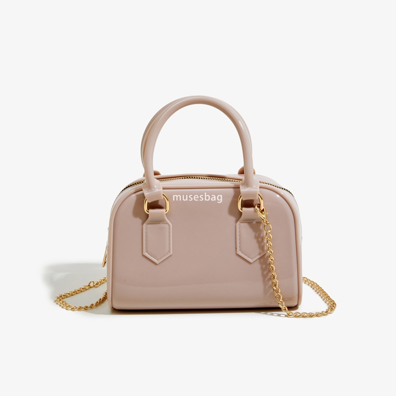 Designer bag fashionable Barbie jelly bag dinner bag summer women's diagonal cross bag nimi handbag beach bag