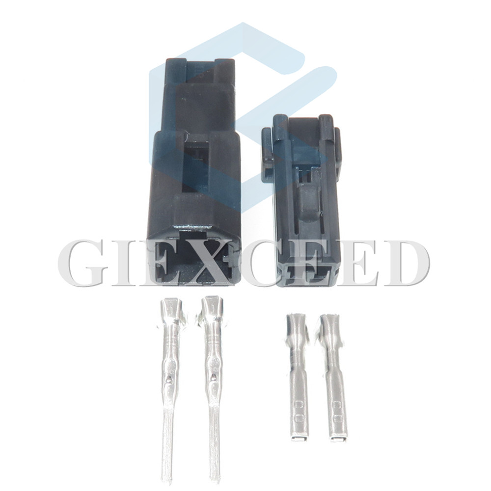 2 Sets 2 pin Starter 174057-2 174056-2 car speaker plug tweeter plugs auto electric Wire female male connector socket for Mazda