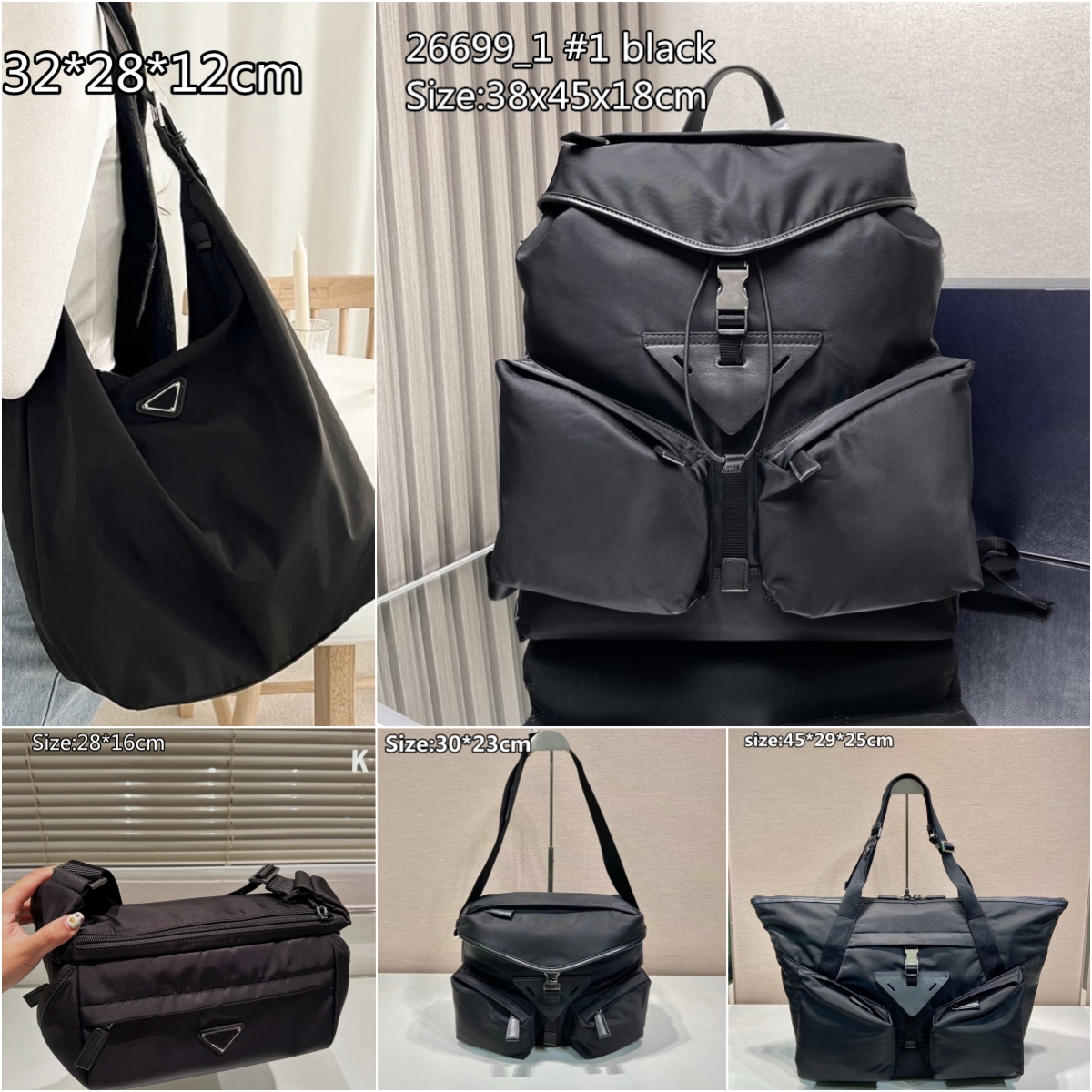 Sports Bag Pouches Designer Backpack Men/Women's Shoulder Bags Parachute Waterproof Nylon School Backpack