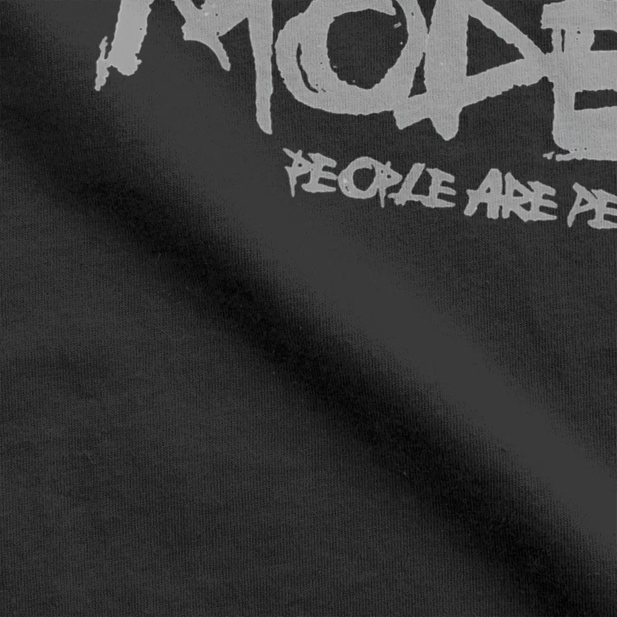 Depeches Cool Modes T Shirt Men 100% Cotton Hipster TShirt Round Collar Tees Short Sleeve Clothing Plus Size 240528