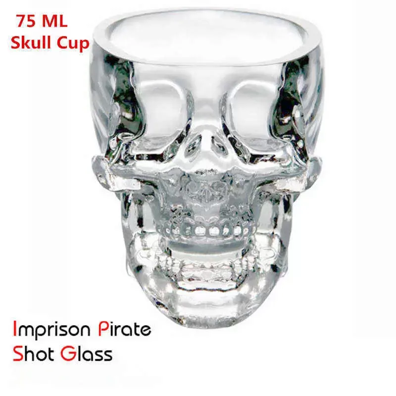 Crystal Water Decanter Liquid Bottle With Wooden Cork Skull Glass For Beer Wine Whiskey Scotch Vodka Bar Tool FY5676