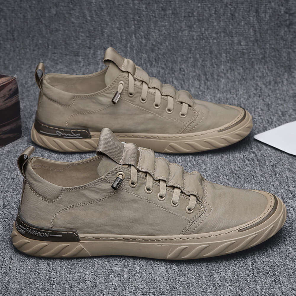 Ddmysports New Igh Top Sneakers Men Casual Comfort Man Canvas Shoes Light Flat S Running Mesh Breathable Tennis Shoe OUTDOOR