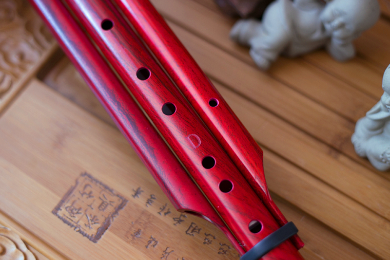 Handmand Resin Hulusi Flute Improved Bass D AGF E Tone Hulusi Two-tone Folk Chinese Musical Instrument Professional Flauta