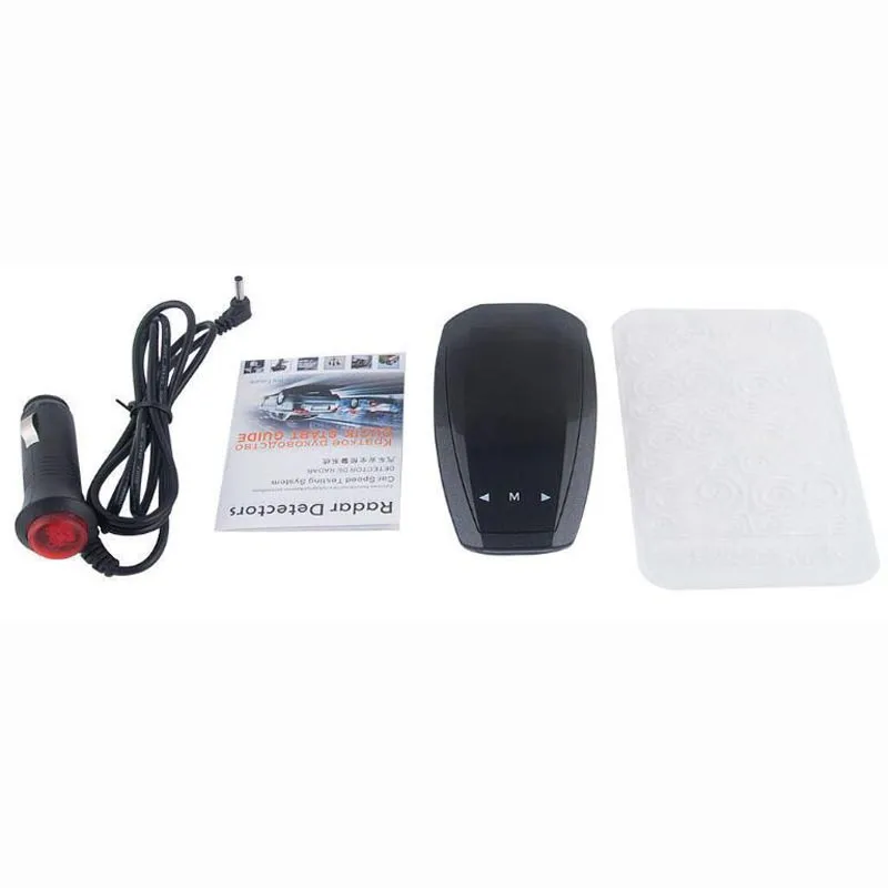 Car Radar Detector English Russian Auto 360 Degree Vehicle VB Speed Voice Alert Alarm Warning 17 Band LED Display
