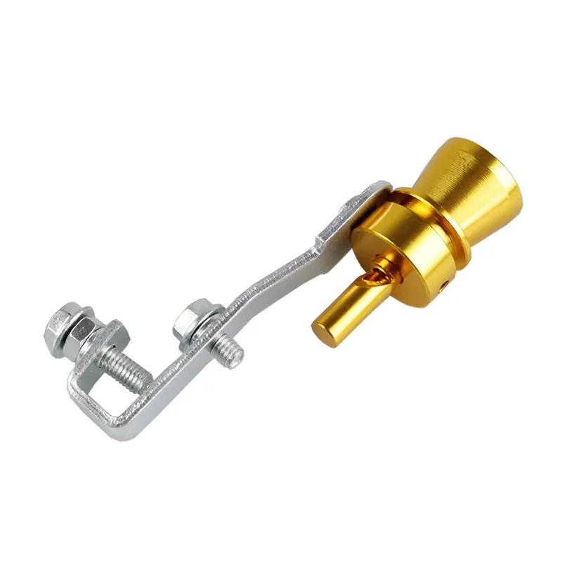 S/M/L/XL Universal Tuning Car Turbo Sound Whistle Muffler Exhaust Tip Valve 5 Colors for Motorcycle Auto Straight Muffler TUR006