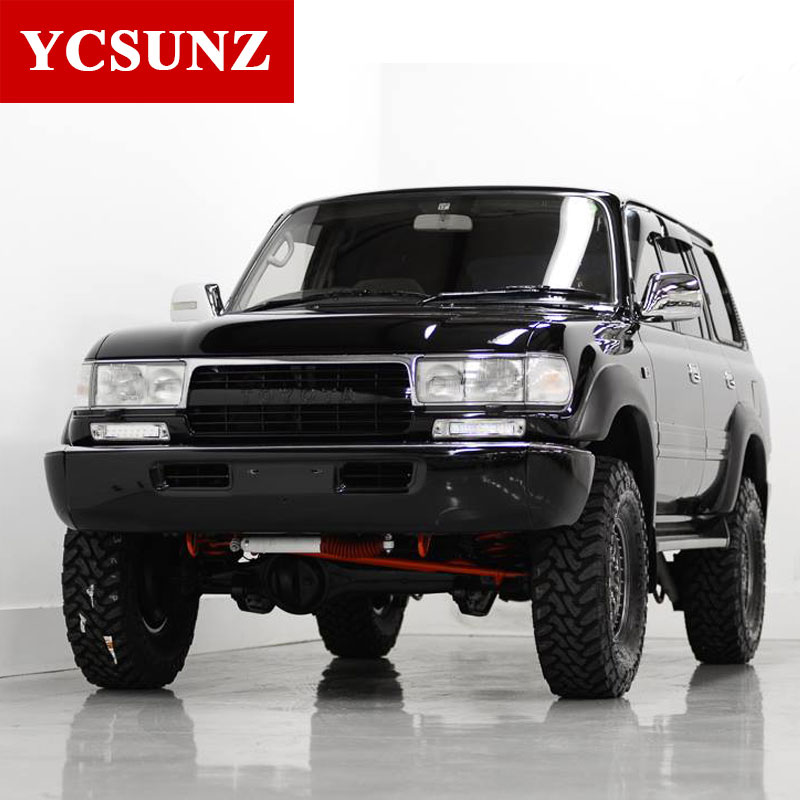 ABS Side Rear Window Vent Cover For Toyota 2025 Prado Lc80 Fj80 1990 1991 1992 1993 1994 1995 1996 1997 new 1998 Land Cruiser Accessories