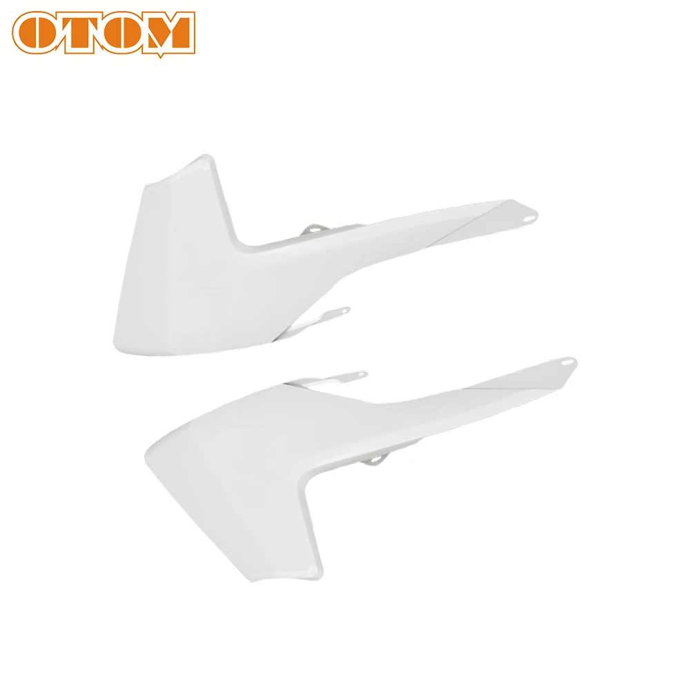 OTOM Motorcycle Plastic Front Side Spoiler Kit Radiator Shrouds For Husqvarna FC250 FC350 FC450 FX350 FX450 TC125 TC250 TX300