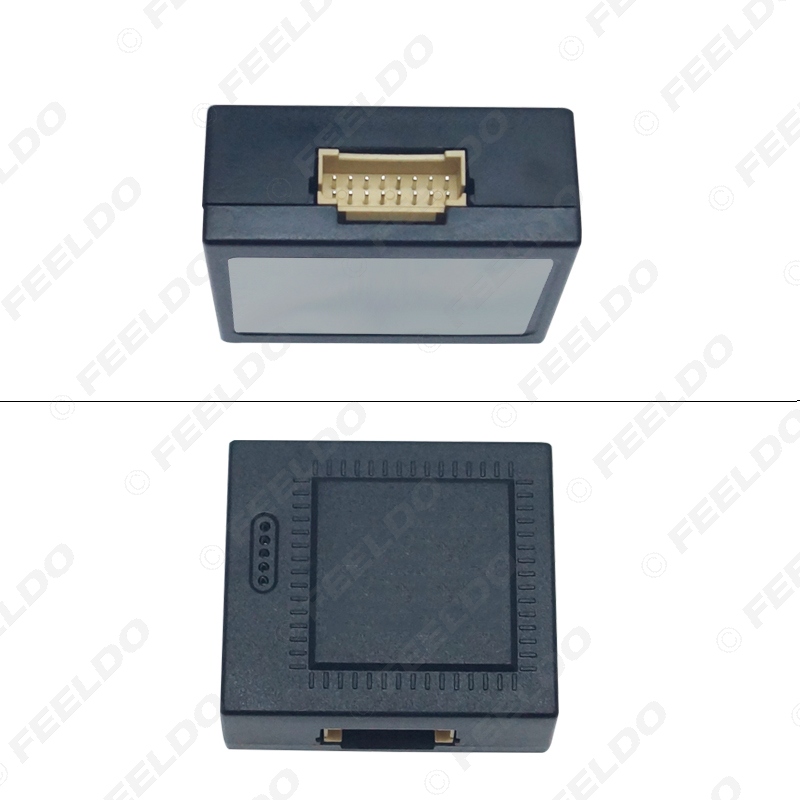 FEELDO Car Audio 16PIN Andriod Player Power Calbe Adapter With Canbus Box For Volkswagen Golf 7 Skoda Stereo Plug Wiring Harness