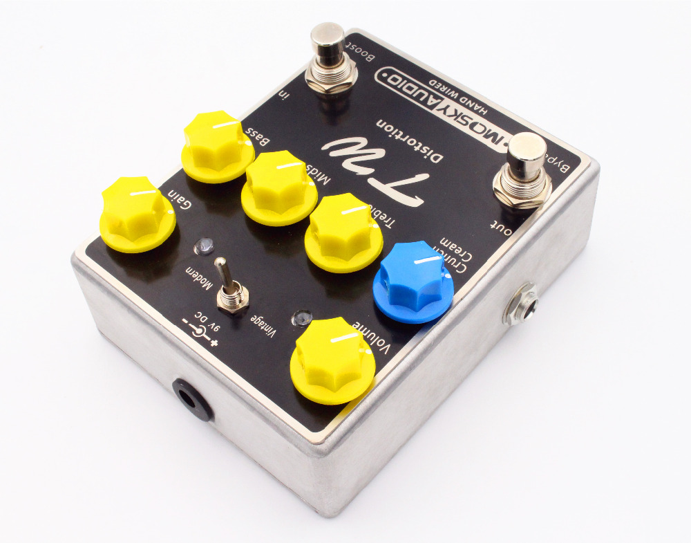 MOSKY Audio TW Distortion Guitar Pedal Guitar Electric Guitars Bass Pedal Clip Musical Instruments Music Accessories Tremolo