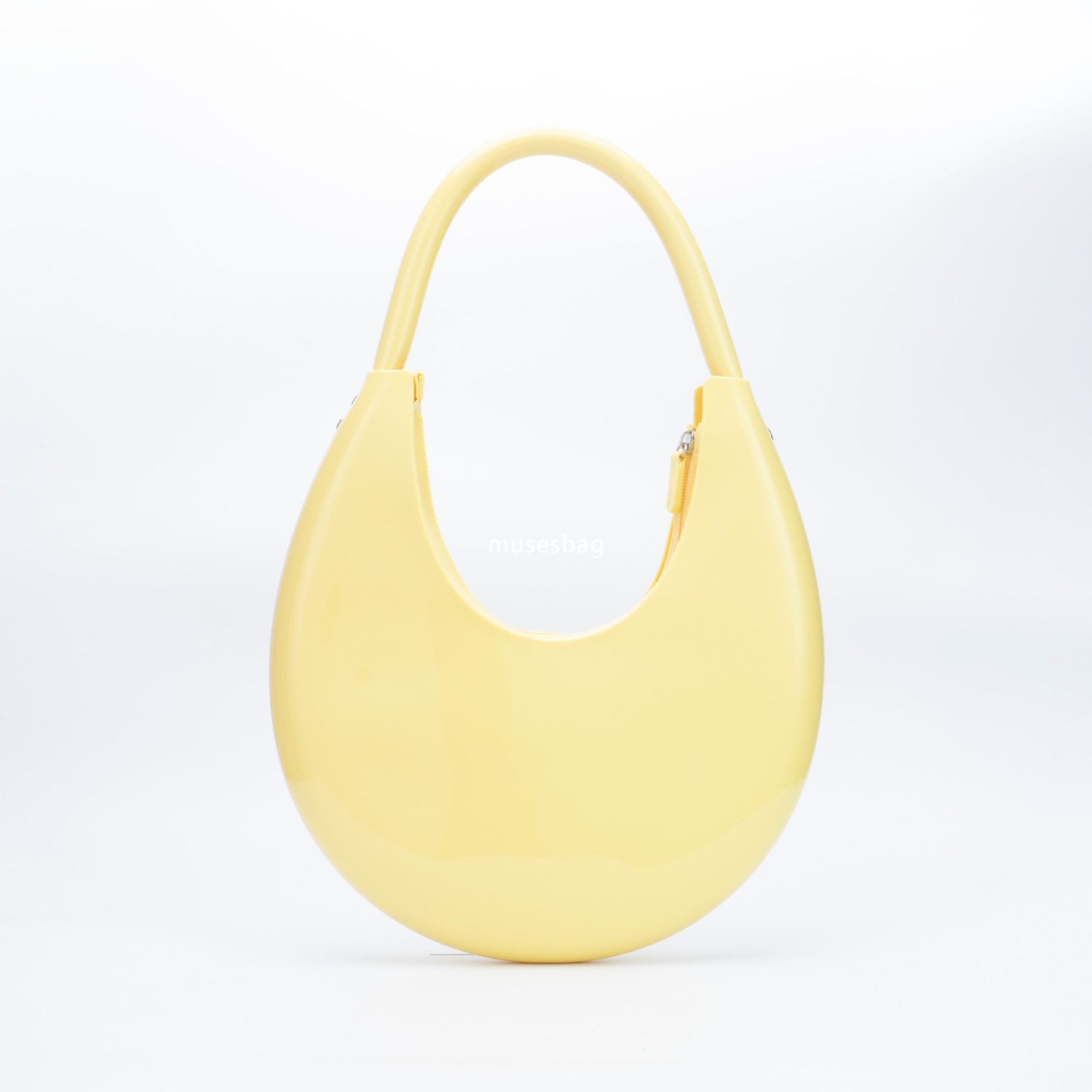 Designer's Barbie Jelly Bag Fashion Versatile Crescent Underarm Bag Beach Bag Summer Large Capacity Women's Handbag