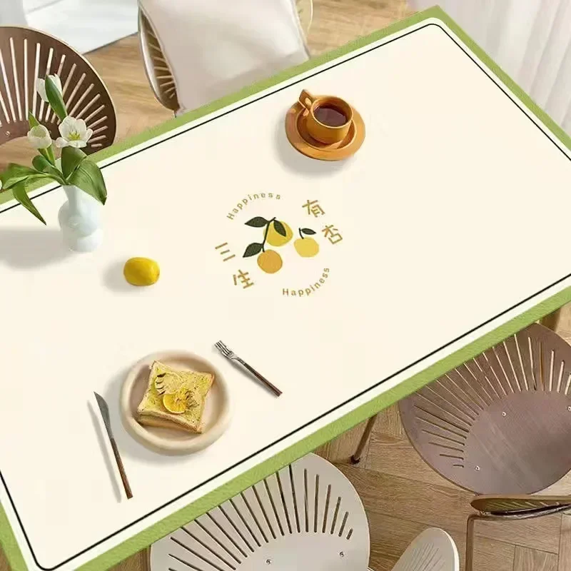 Retangular Lugares Cute Desk Decor Square Tablecloth Pvc Transparent Gartentisch C6KN01