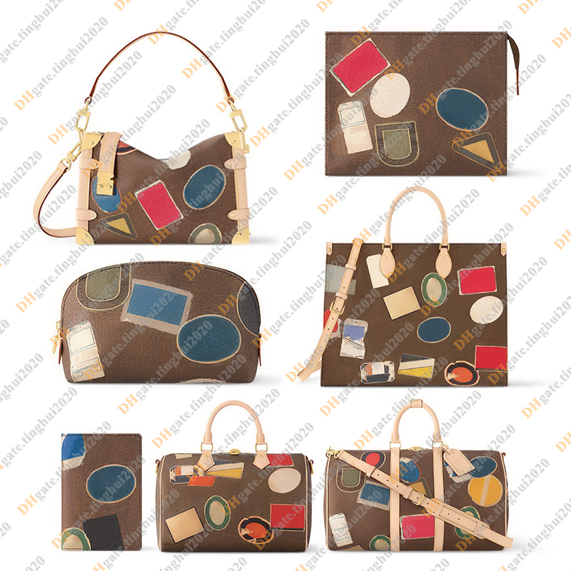 Ladies Fashion Casual Designe Luxury Vintage Hotel Bag Totes Handbag Crossbody Shoulder Bag TOP Mirror Quality M24960 M47147 M47087 M47085 M83487 M83597 M83519