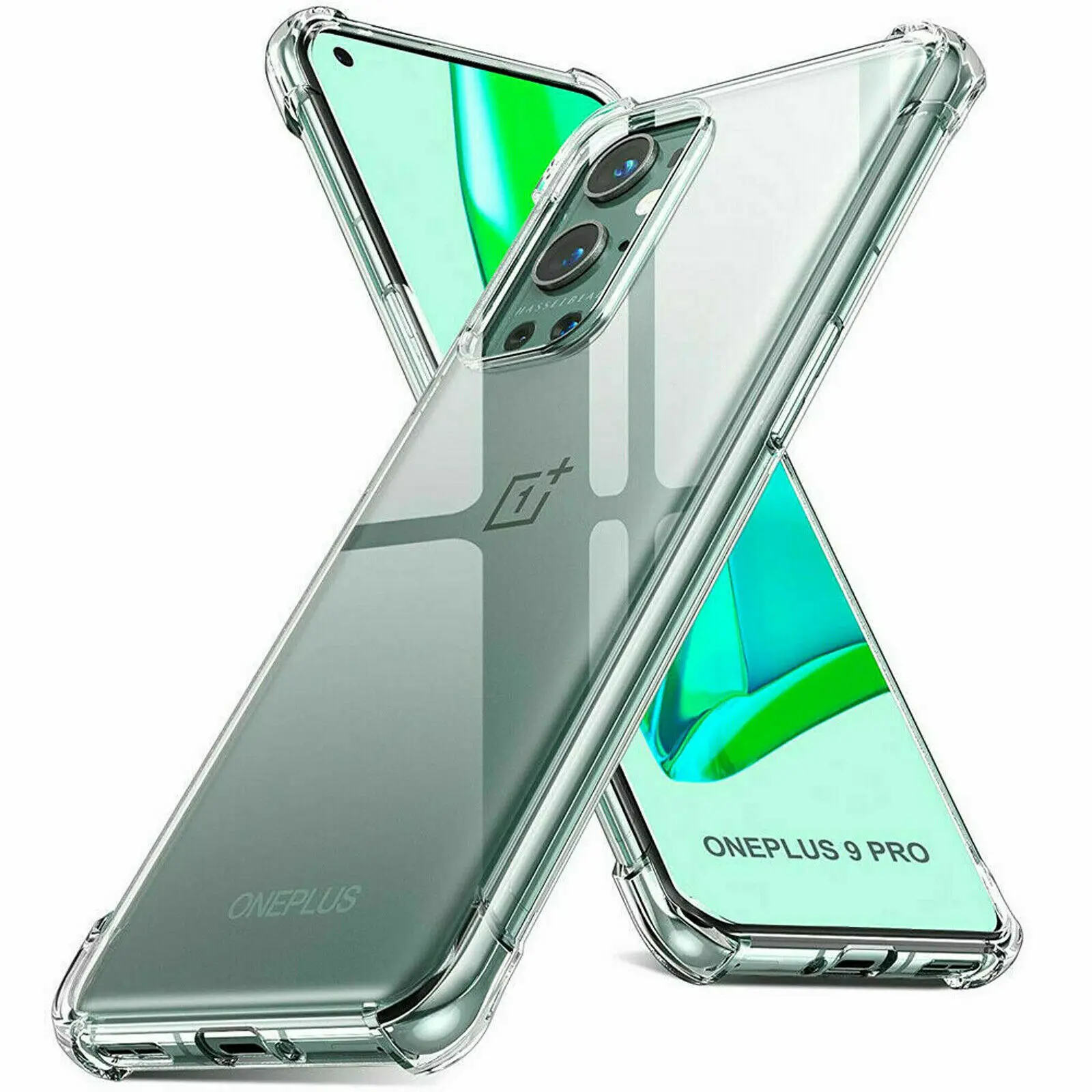 Transparent Shockproof Case For Oneplus 7 7T 8 8T 9R 9RT Clear Shell Nord N10 N20 N30 N100 N200 N300 Soft Silicone Back Cover