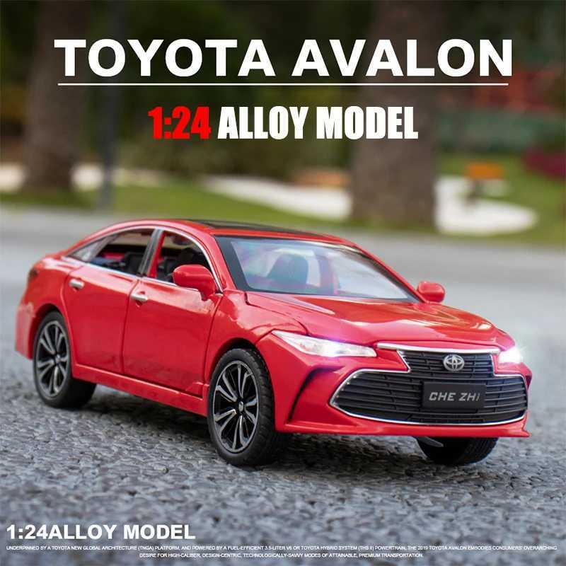 Diecast Model Cars 1 24 Avalon Alloy Model Car Diecast Metal Toy Car Collection Simulation Sound Light Childrens Toy Car Boy Gift For Kid