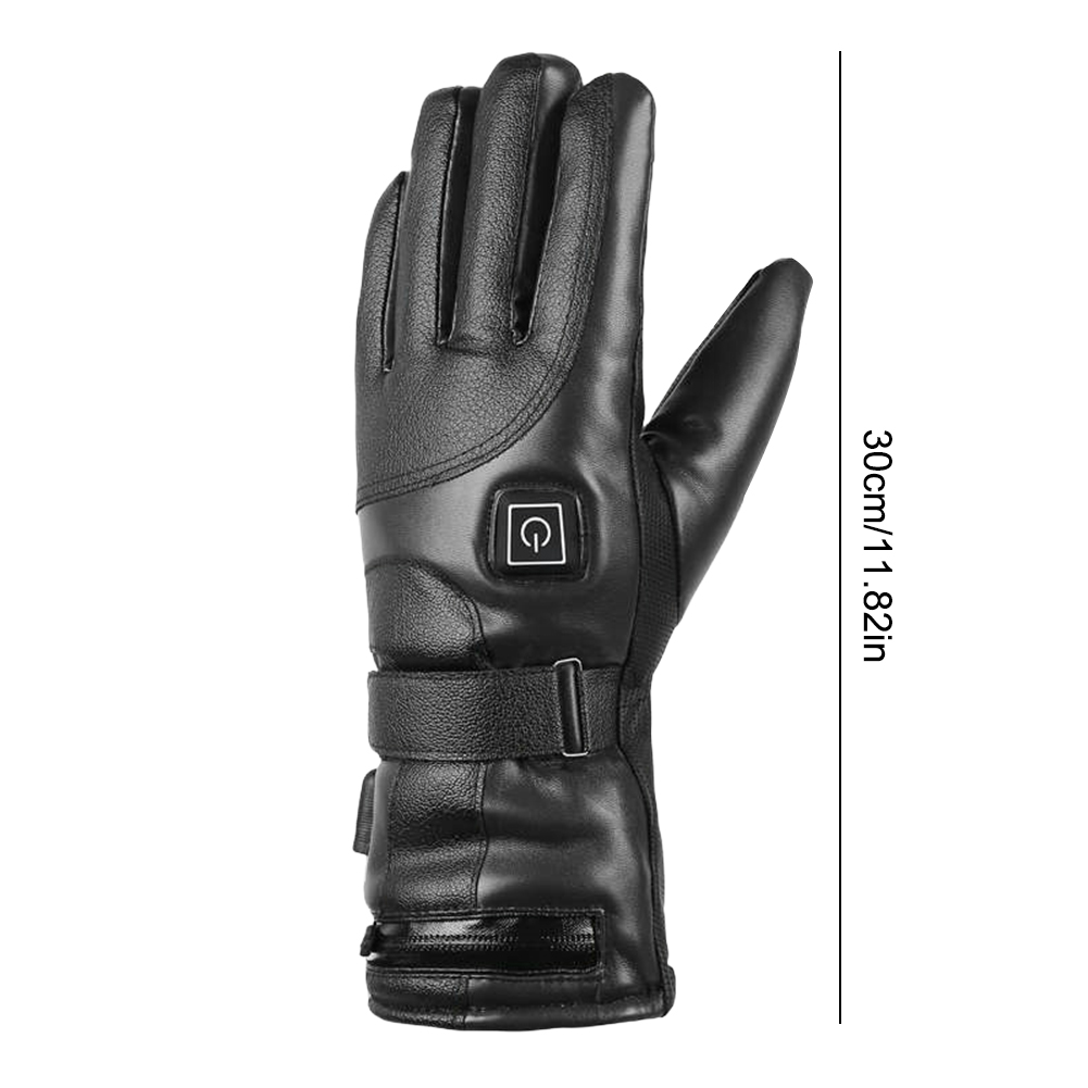 Motorcycle Heated Gloves Waterproof Winter Electric Warming Gloves Touch Screen Thermal Heated Gloves for Fishing Riding Cycling