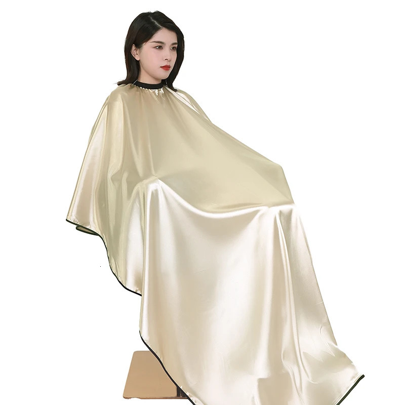 Apron Waterproof Non-Stick Soft Extension Silk Haircutting Cape Hairdresser Supplies Salon Equipment Barber Accessories