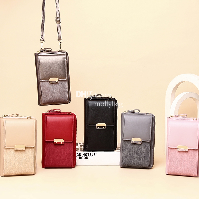 New Women's Bag, Mobile Bag Trend, Simple Women's Shoulder Bag, Crossbody Bag, Korean Version Lock Buckle Small Square Bag
