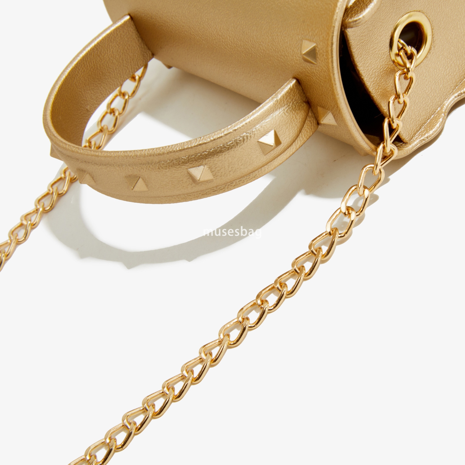 High quality women handbag jelly bag Mini bag rivet mobile phone bag French mini children bag Women crossbody bag
