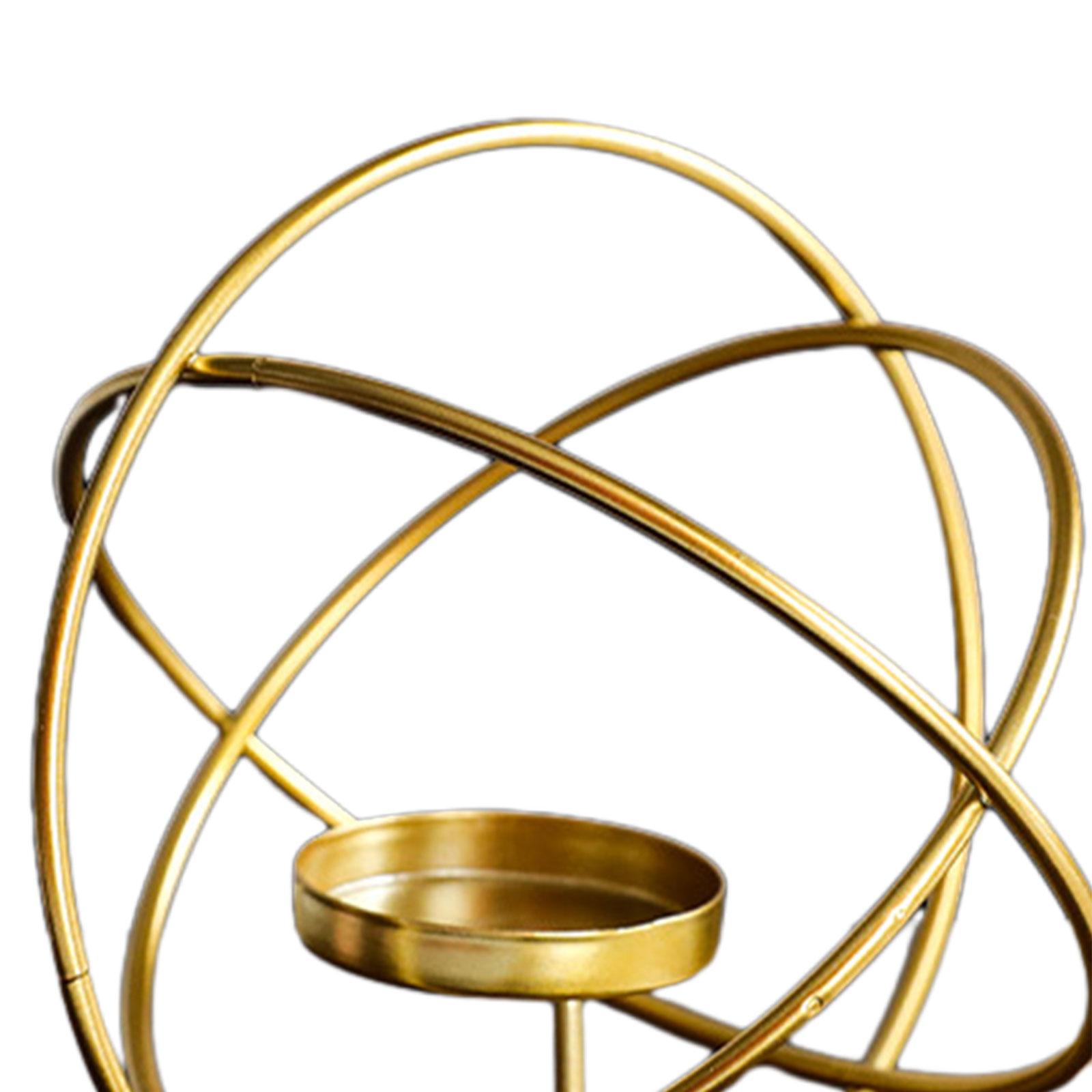 Pillar Candle Holder Home Metal Dinner Candelabrum Desktop Candlestick for Wedding Festival Christmas Halloween Thanksgiving H260310