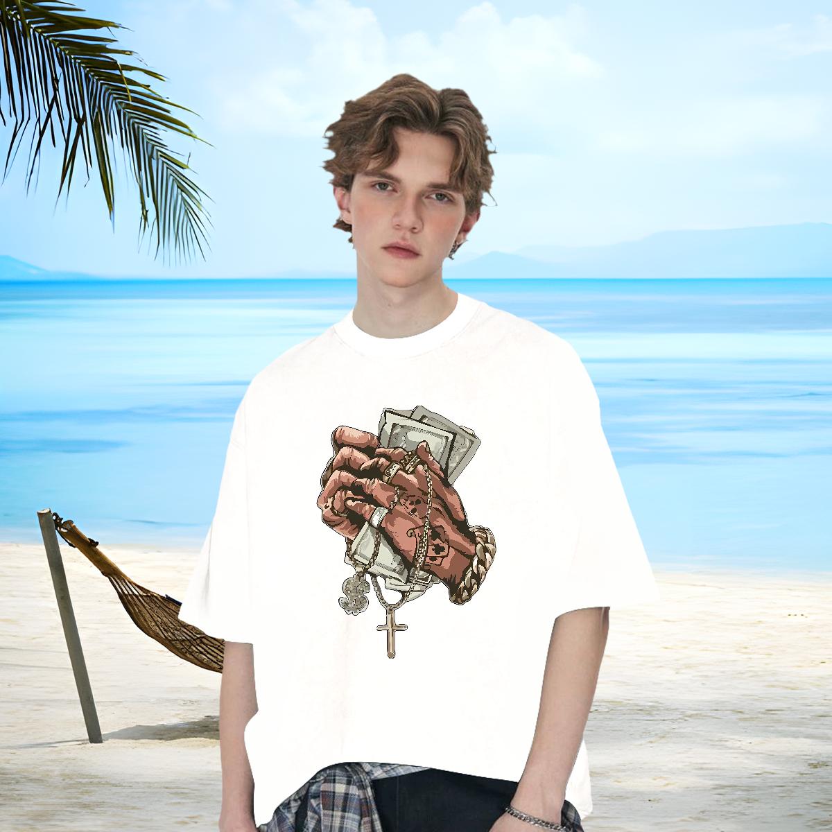 Designer Fashion Mens T Shirts Cotton Breathable Home Outdoor Tshirts Custom Comfortable Clothes