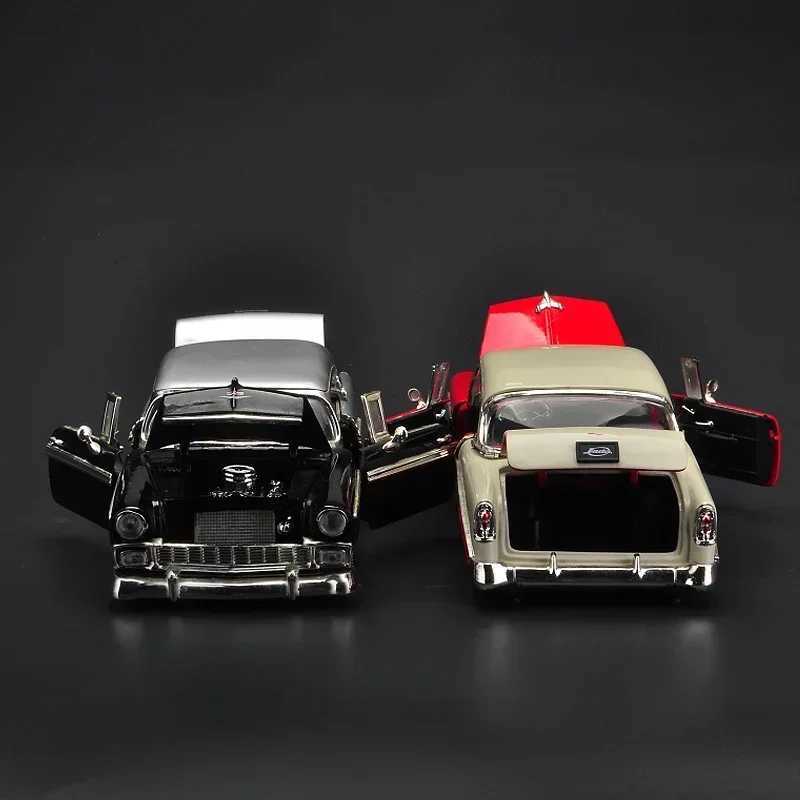 Diecast Model Cars 1 24 1956 BEL AIR High Simulation Diecast Car Metal CHEVY Alloy Model Car Gift Collection