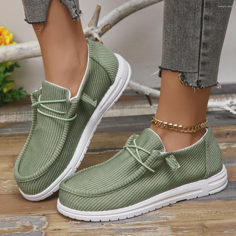Casual Shoes Women Sneakers 2024 Summer Breathable Cloth Loafers Platform Woman Designer Zapatos De Mujer