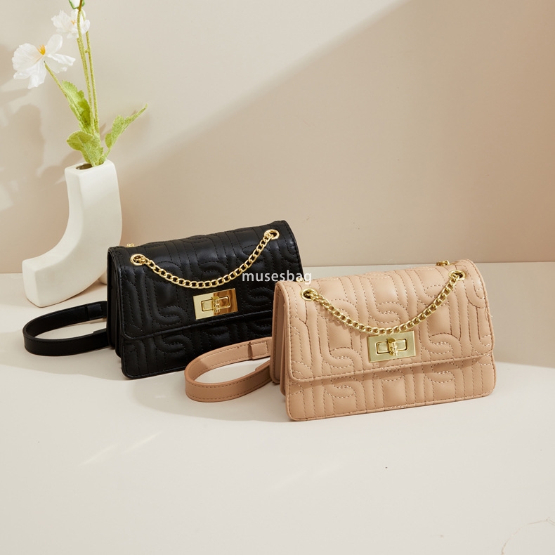 Designer Wallet Women's Coin Mini Crossbody Bag Fashionable Business Luxury Handbag Flip Chain Long Capacity Women's Shoulder Bag Shopping B