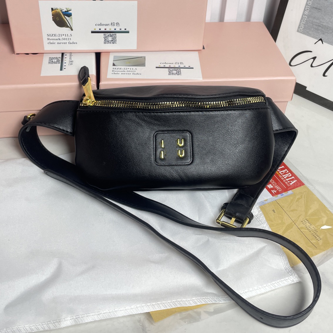 Bumbag Designer for Womens Mens Belt Fanny Pack Fashion Waist Chest Crossbody Bags Genuine Leather Shoulder Bag Purse CXG240612-15