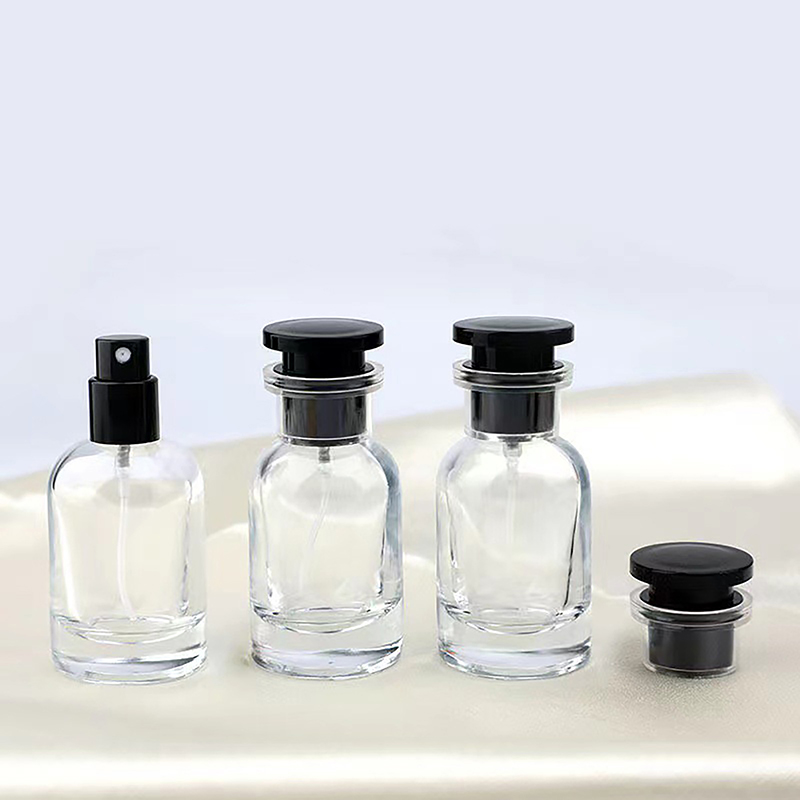 30ML Atomizer Perfume Spray Bottle For Travel Clear Empty Cologne Dispenser Portable Glass Sprayer Toner Cosmetics