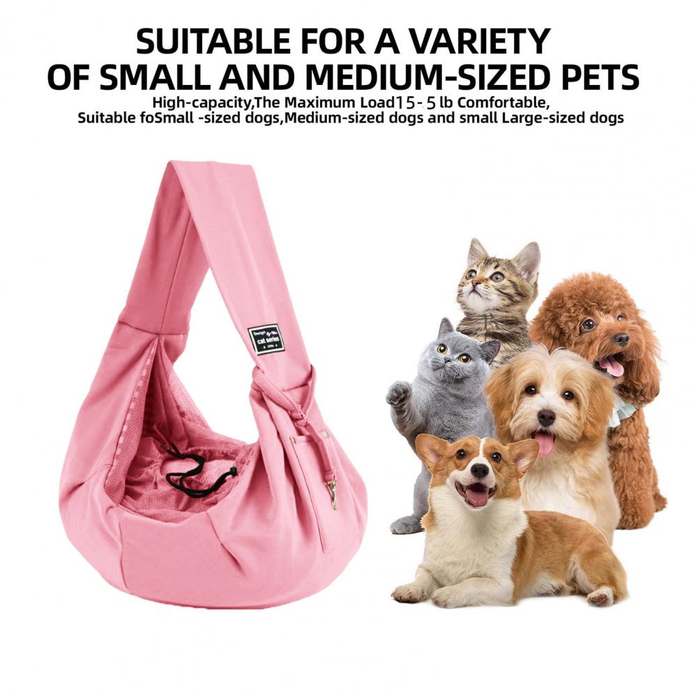 Pet Shoulder Bag Pet Bag Comfortable Pet Carrier Bag for Safe Travel with Dogs Cats Portable Secure Dog Cat Travel for Outings