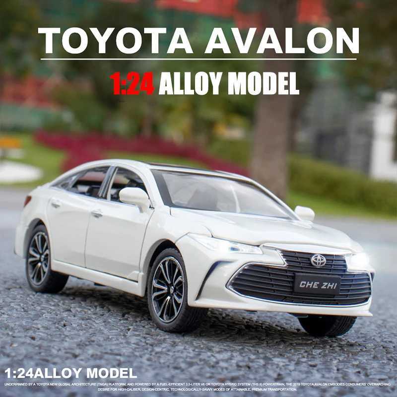 Diecast Model Cars 1 24 Avalon Alloy Model Car Diecast Metal Toy Car Collection Simulation Sound Light Childrens Toy Car Boy Gift For Kid