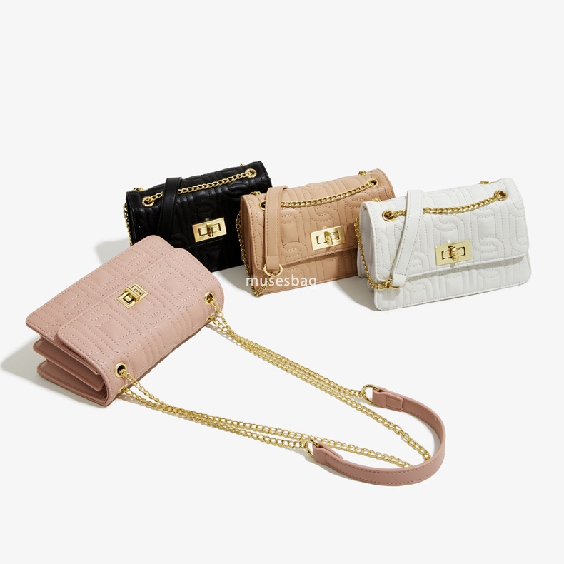 Designer Wallet Women's Coin Mini Crossbody Bag Fashionable Business Luxury Handbag Flip Chain Long Capacity Women's Shoulder Bag Shopping B