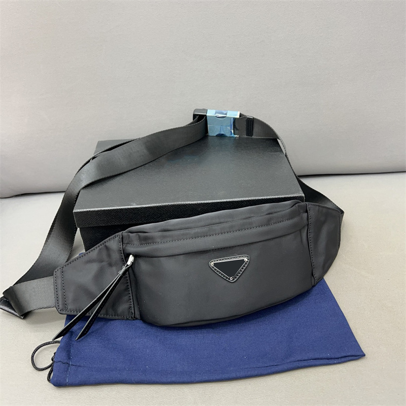 Fashion Re-nylon Designer Bumbag Man Luxury Waist Bag Belt Packs Women Nylon Fanny Pack Cross Body Mens Chestbag Outdoor Sport Bum Bags