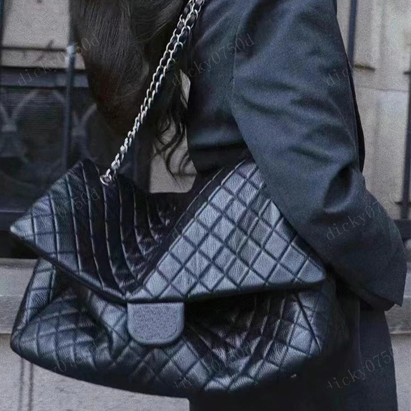 Large shoulder bag Designer Tote Bag for women Fashion purse quilted chain Crossbody bag Icare maxi bag Caviar Leather Handbags Clutch Flip Soft Wallet Pocket 40CM
