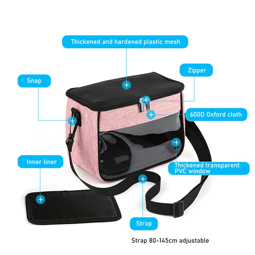 Portable Small Animals Carrier Bag Travel Small Animal Hanging Bag For Pets Rat Hamster Hedgehog Chinchilla Ferret Go Out Pouch