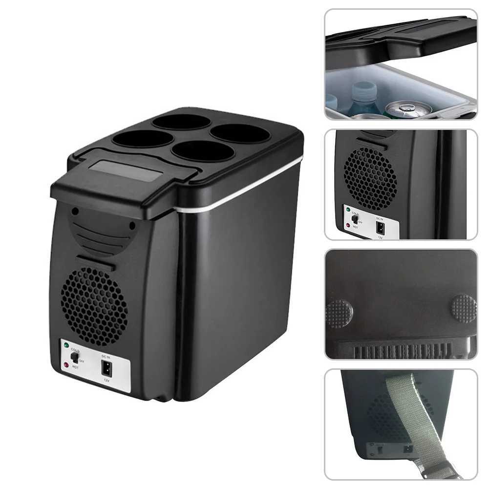Car Refrigerator 12V car freezer heater 6L-10L mini car freezer cooler and heater electric freezer portable ice box travel freezerL4557