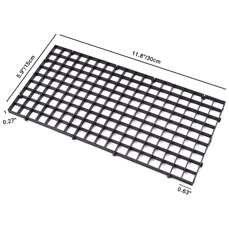 Aquarium Divider Tray Plastic Mesh Aquarium Egg Box Light Diffuser, Fish Tank Divider Filter Bottom Isolation