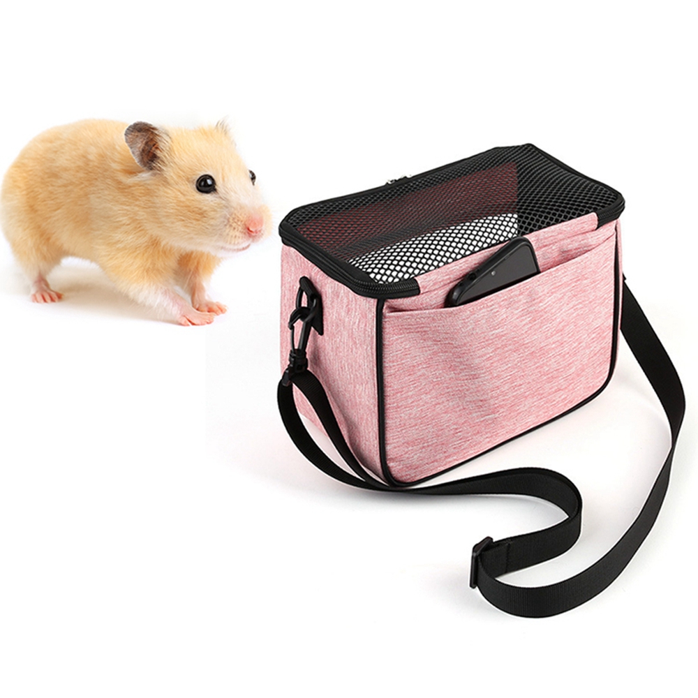 Portable Small Animals Carrier Bag Travel Small Animal Hanging Bag For Pets Rat Hamster Hedgehog Chinchilla Ferret Go Out Pouch