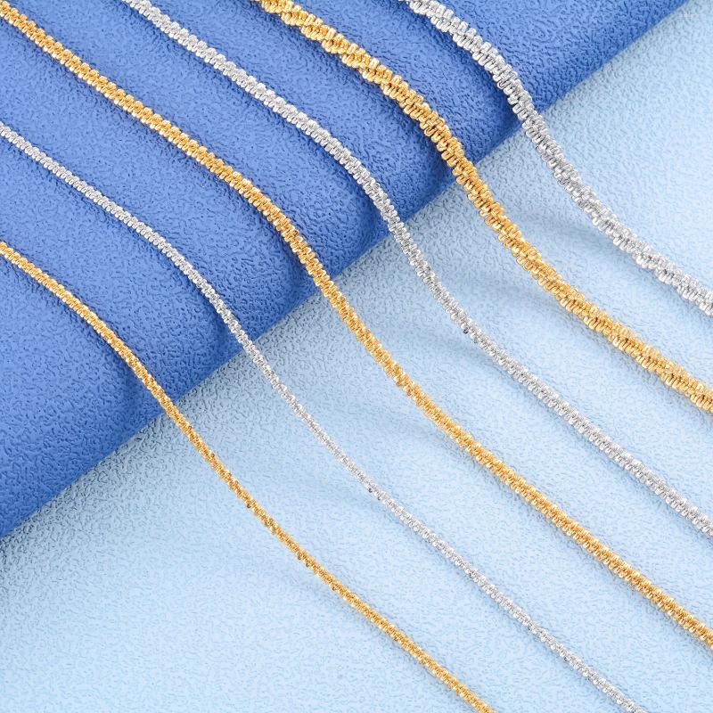 Chains Trendy Stainless Steel Chain Simple Herringbone Long Y Necklace Dainty Cauliwer Style k Minimalist Jewelry For Women