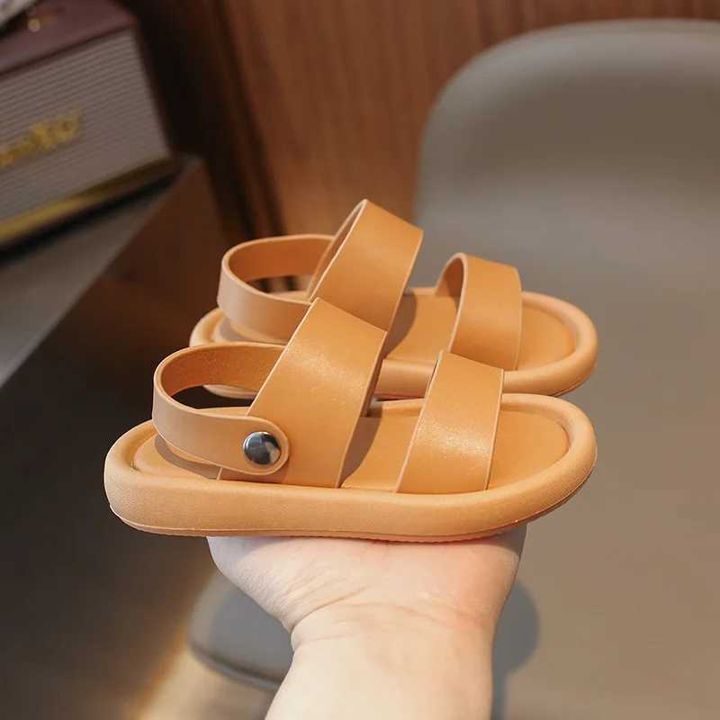 Sandals Sandals Toddlers Boys Girls Sandals Summer New Children Casual Beach Shoes Kids Fashion Sandals Anti-sliperry Soft-soled Sports Sandals WX5.28