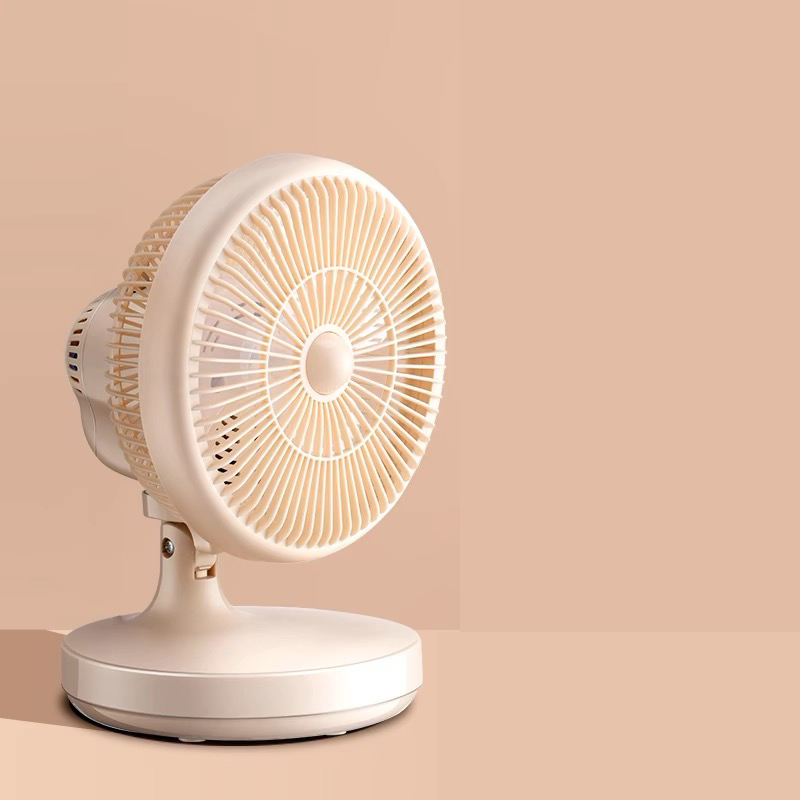 Changhong Electric Fan Mini Bed Office Shake Head Table Fan Household Bedhead Light Sound Desktop Electric Fan