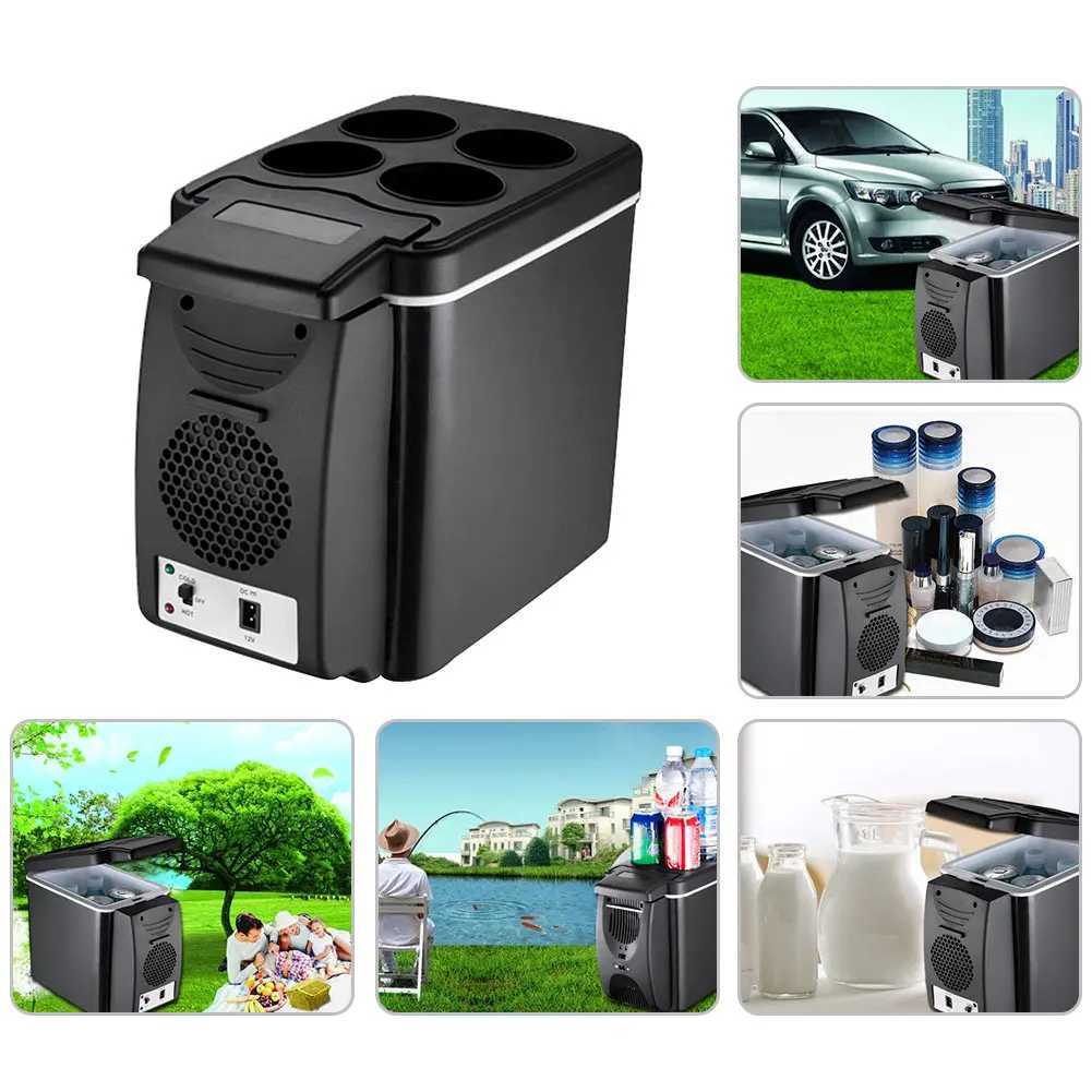 Car Refrigerator 12V car freezer heater 6L-10L mini car freezer cooler and heater electric freezer portable ice box travel freezerL4557