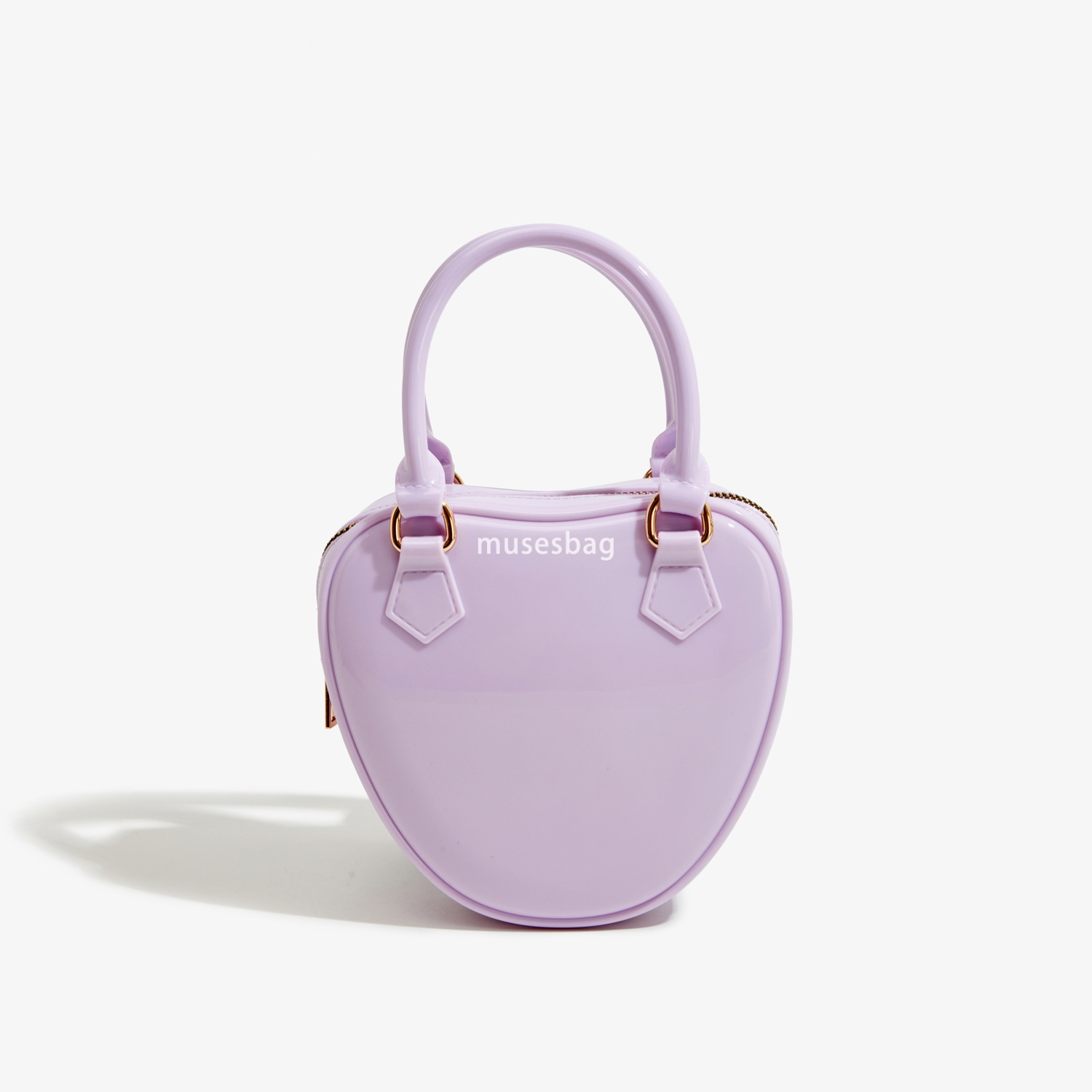 Designer bag love Barbie jelly bag fashionable and versatile dinner bag beach bag summer women's mini diagonal bag