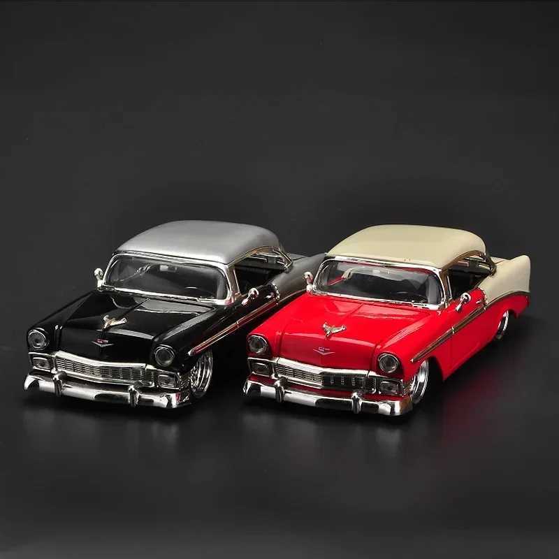 Diecast Model Cars 1 24 1956 BEL AIR High Simulation Diecast Car Metal CHEVY Alloy Model Car Gift Collection
