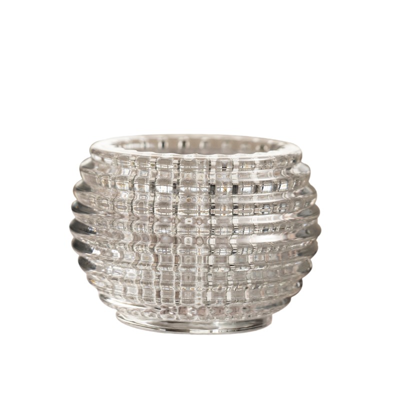 Beatiful Eatern Crystal Tea light Candle Holders Candlesticks Jar for Home Living Room Garden Office Decoration Gifts Christmas Glass Ornaments