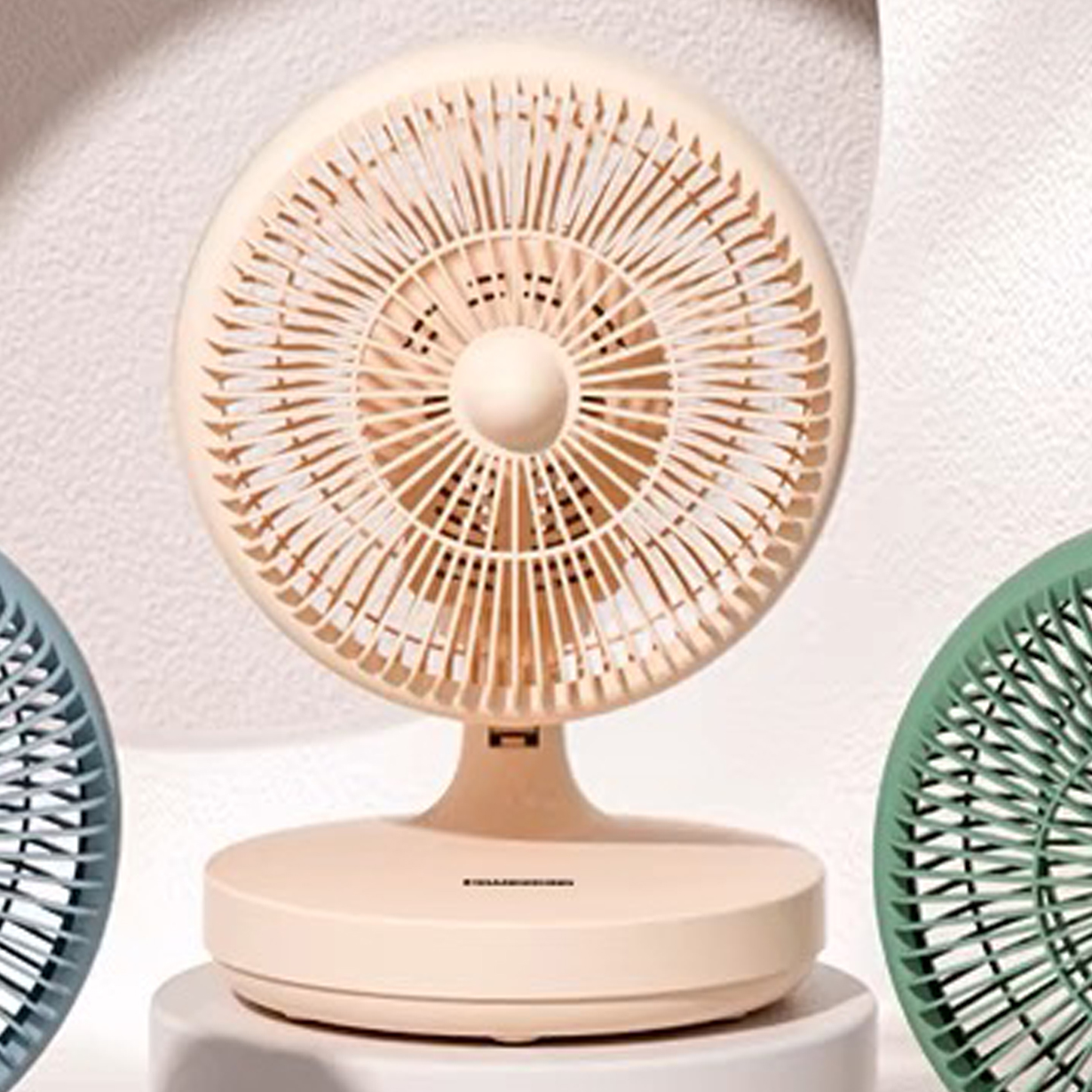 Changhong Electric Fan Mini Bed Office Shake Head Table Fan Household Bedhead Light Sound Desktop Electric Fan
