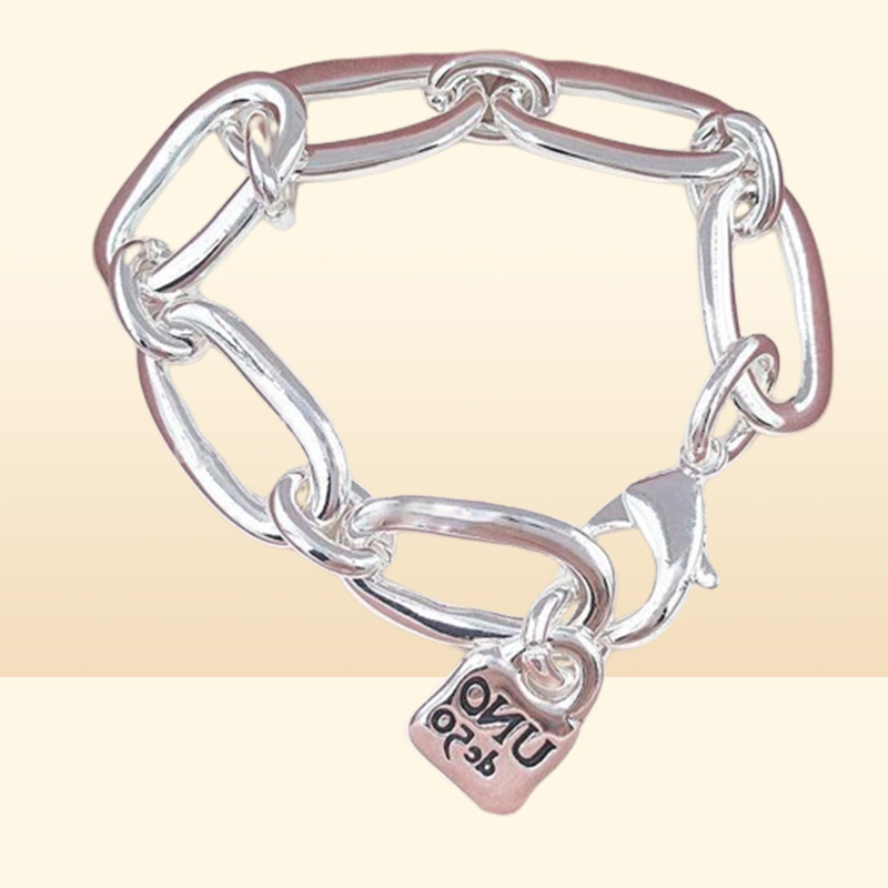 New Arrival Authentic Bracelet Awesome Friendship Bracelets UNO de 50 Plated Jewelry Fits European Style Gift For Women Men PUL094