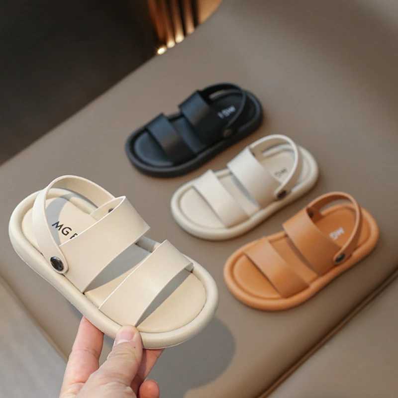 Sandals Sandals Toddlers Boys Girls Sandals Summer New Children Casual Beach Shoes Kids Fashion Sandals Anti-sliperry Soft-soled Sports Sandals WX5.28