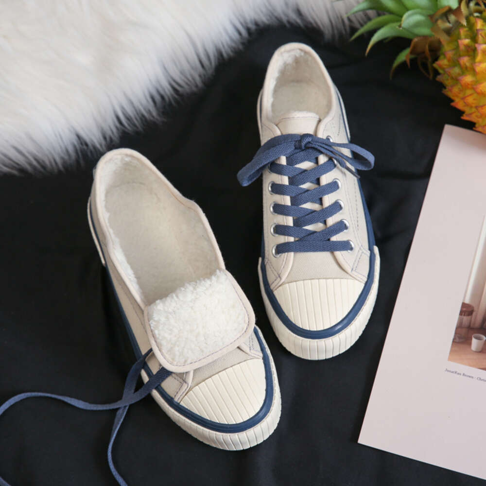 ddmynov Fubu 2024 Spring New Cookie Canvas Low Top Korean Fashion Super Hot Instagram Women's Student Shoes